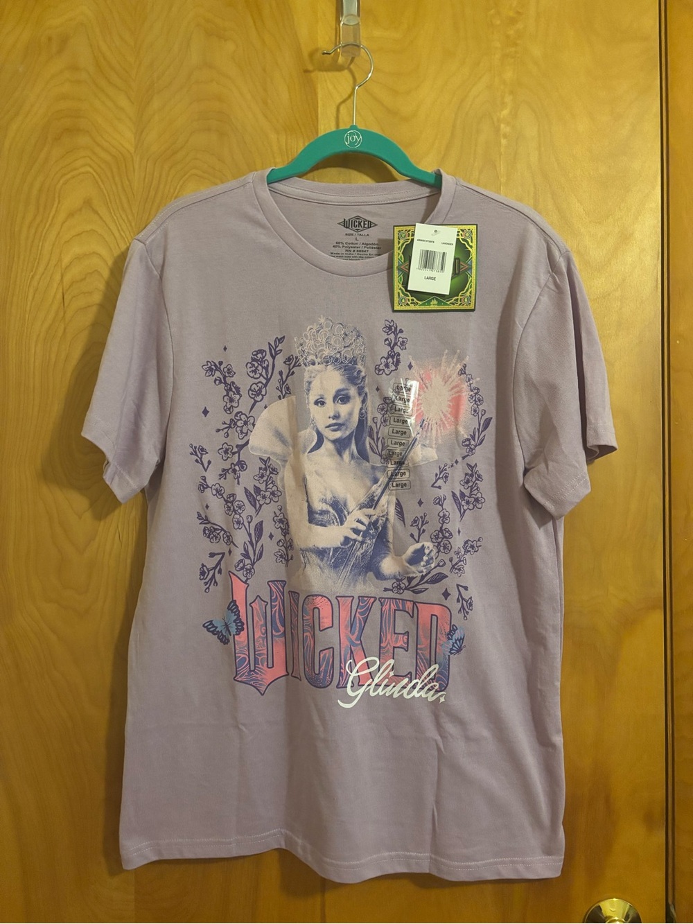 Wicked Glinda Graphic Tee - Lavender - Women's Short Sleeve